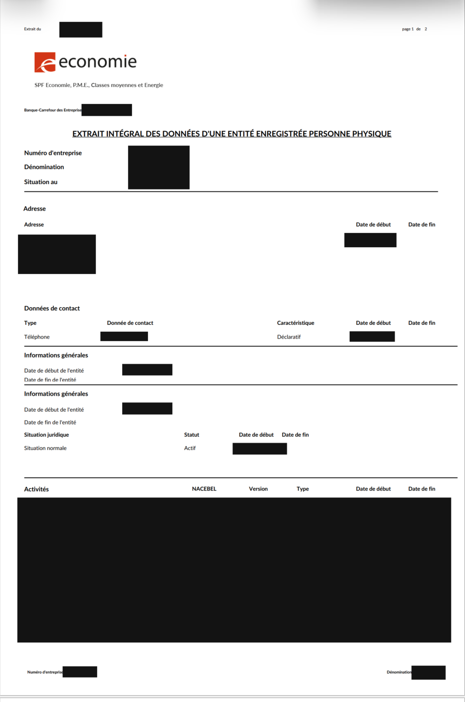 BE first choice business registration