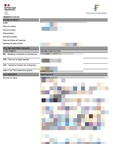 FR VAT document