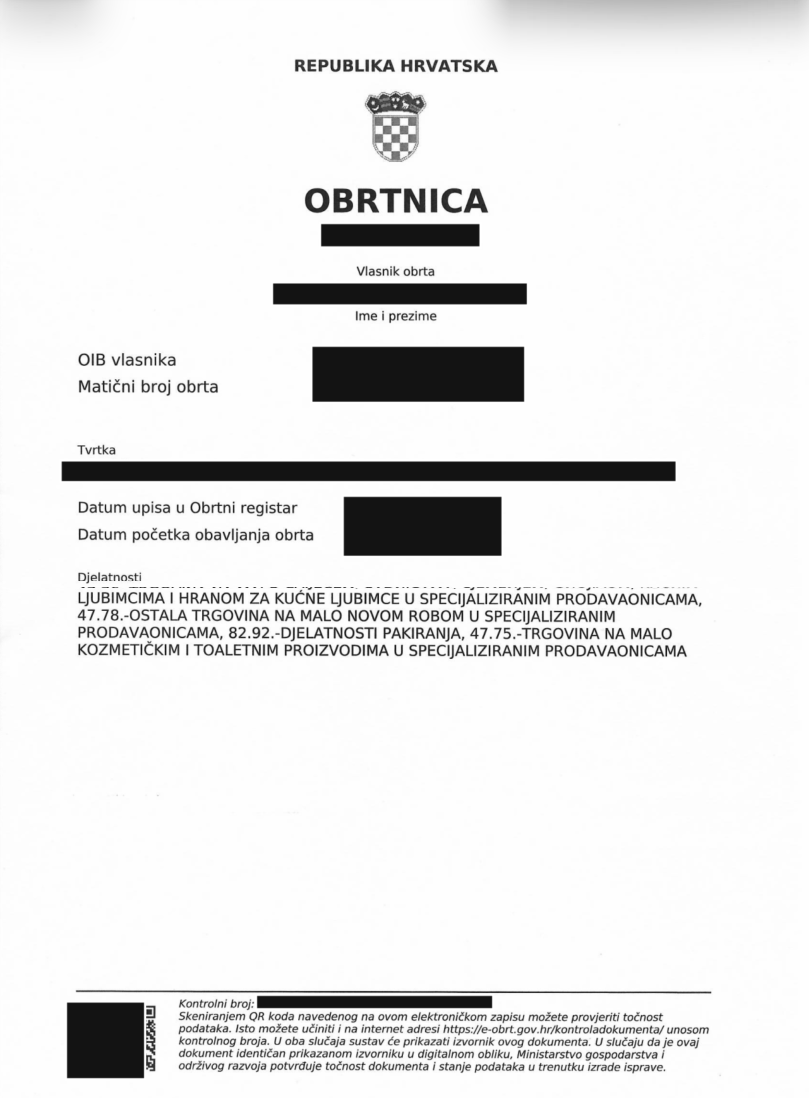 HR business registration 1