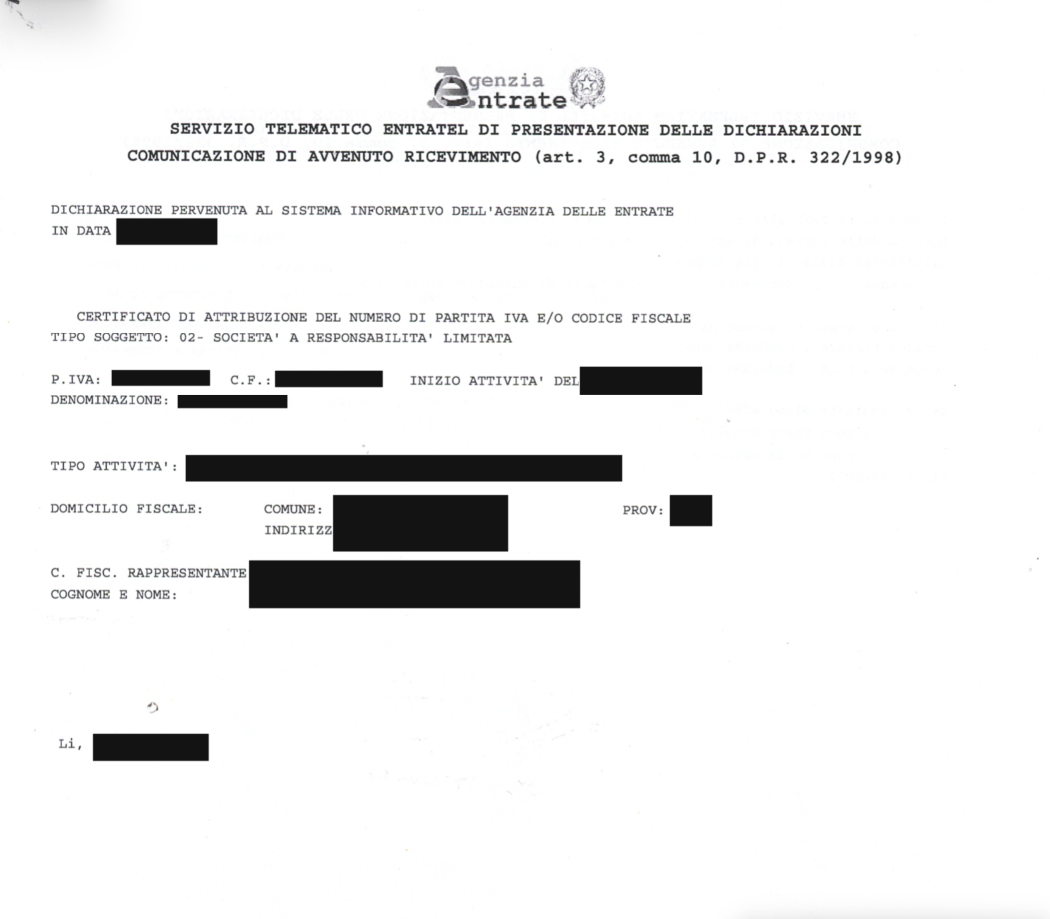 IT third choice VAT document