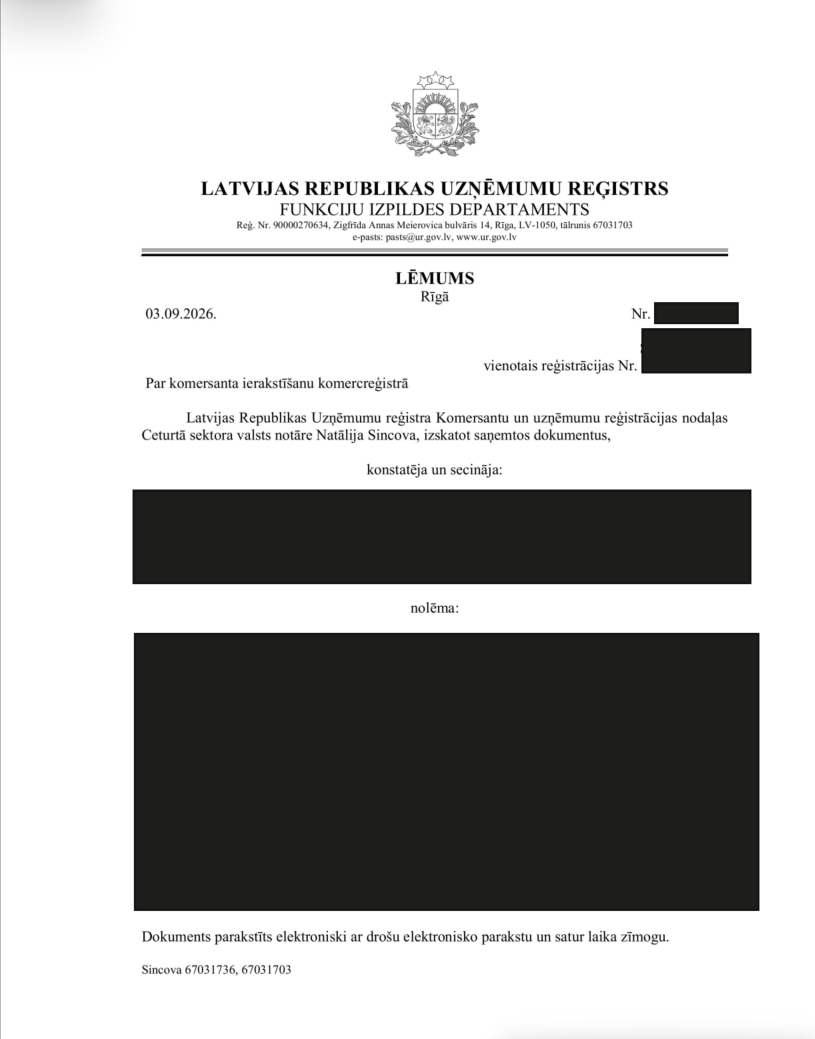 LV business registration